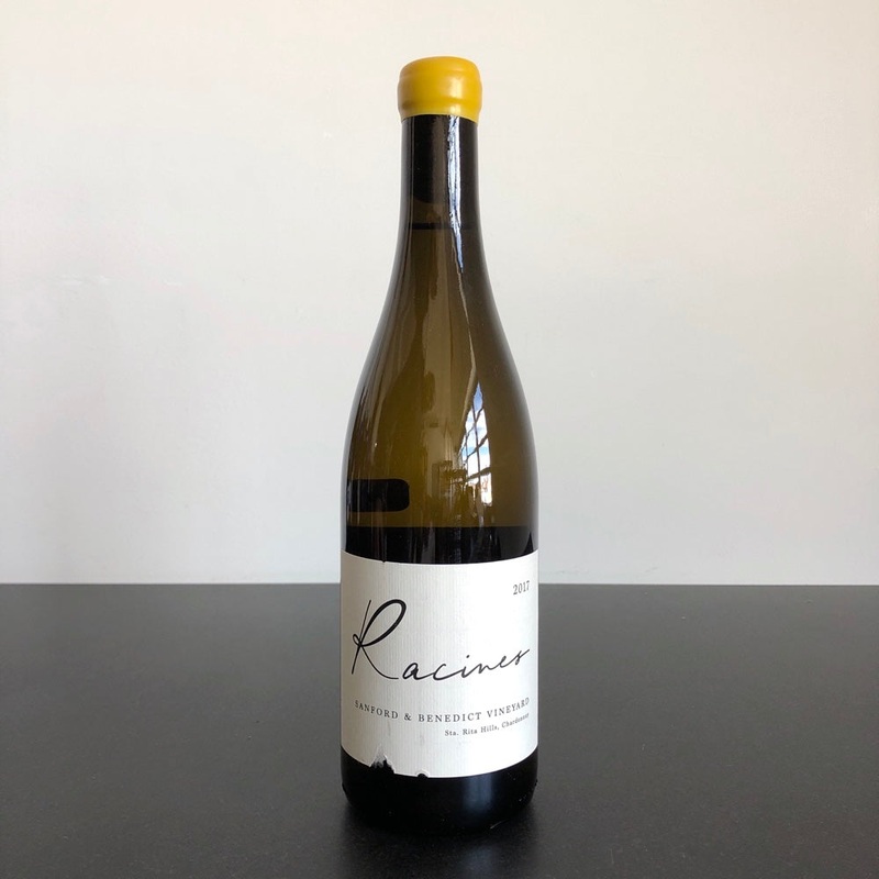 2017 Racines Sanford & Benedict Vineyard Chardonnay, Sta. Rita Hills, USA