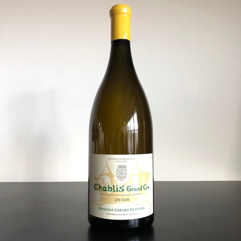 2020 Domaine Gerard Duplessis Les Clos 1.5L Magnum, Chablis Grand Cru, France