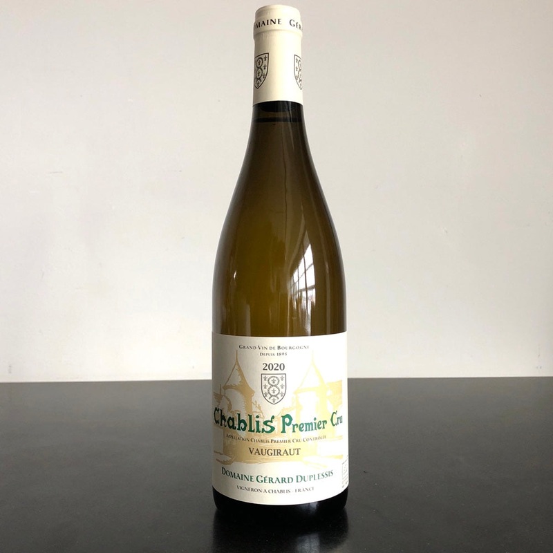 2020 Domaine Gerard Duplessis Vaugiraut Chablis Premier Cru, France