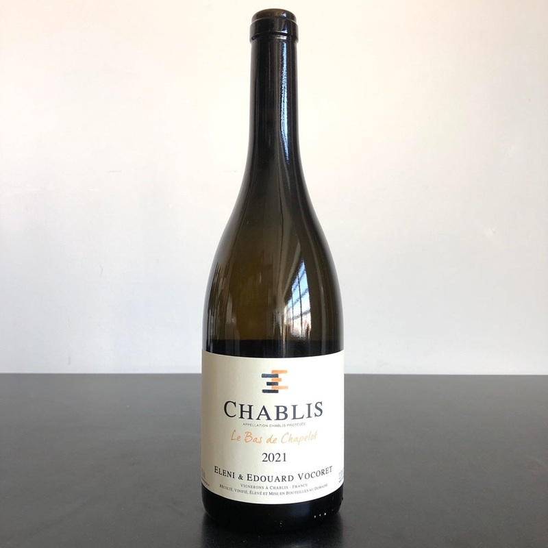 2021 Eleni & Edouard Vocoret Chablis 'Bas de Chapelot', Burgundy, France
