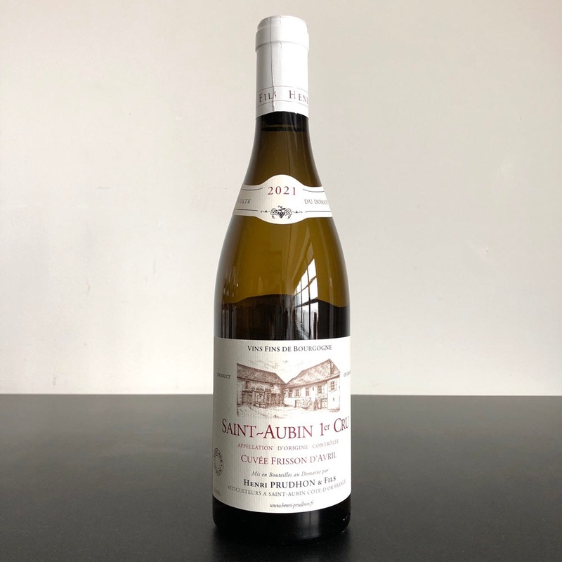 2021 Henri Prudhon Saint Aubin Blanc 1er Cru Cuvee Frisson d'Avril , Cote de Beaune, France
