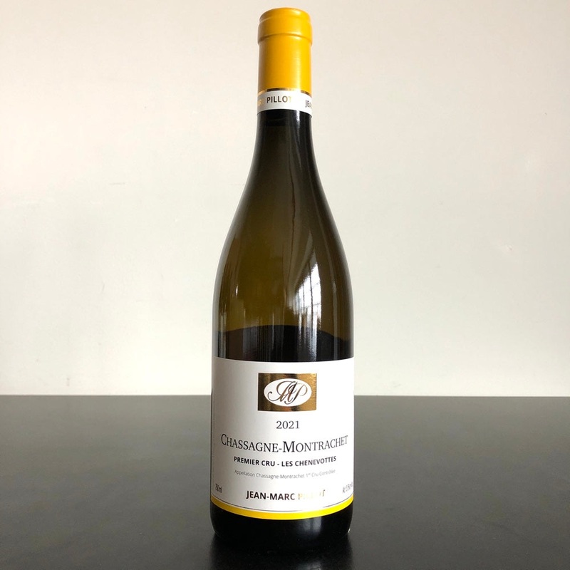 2021 Jean-Marc Pillot Chassagne-Montrachet 1er Cru Les Chenevottes, Cote de Beaune, France