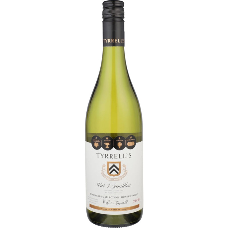 TYRRELLS SEMILLON VAT 1(SC)09