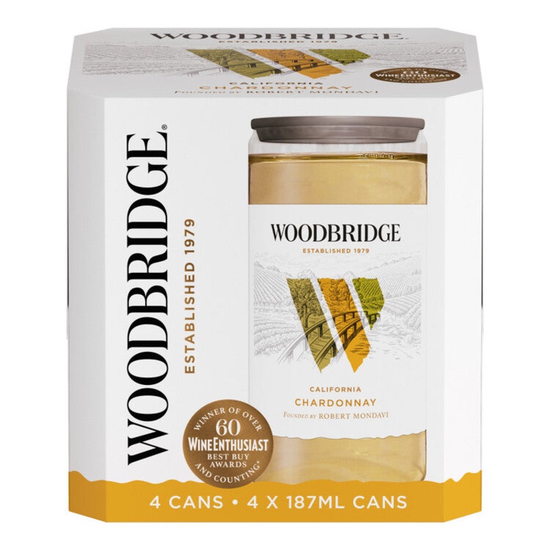 WOODBRIDGE CHARD CAN 6/4P PET