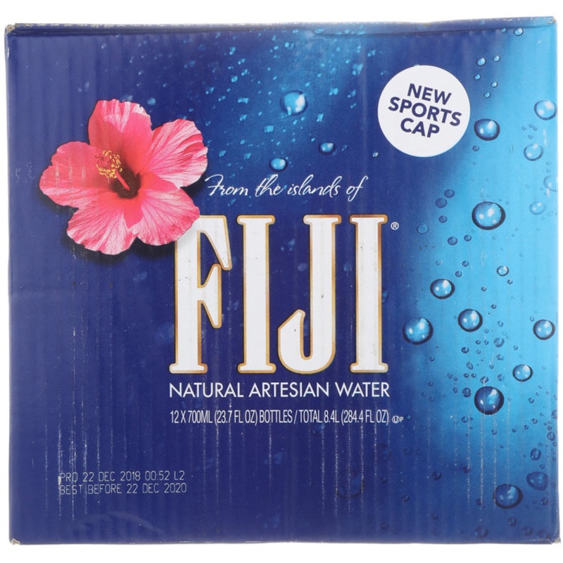 FIJI WATER 2/6PK SPORTS CAP