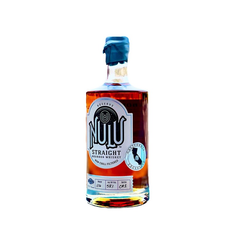 Nulu Straight Bourbon Whiskey Non Chill Filtered