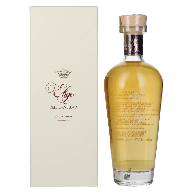 Eligo dell' Ornellaia Grappa Riserva 42% Vol. 0,5l in Giftbox
