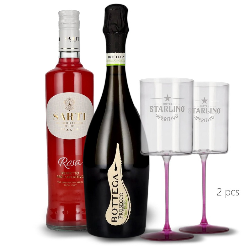 Italian Aperitivo Experience Set [with glasses, 2 pcs]