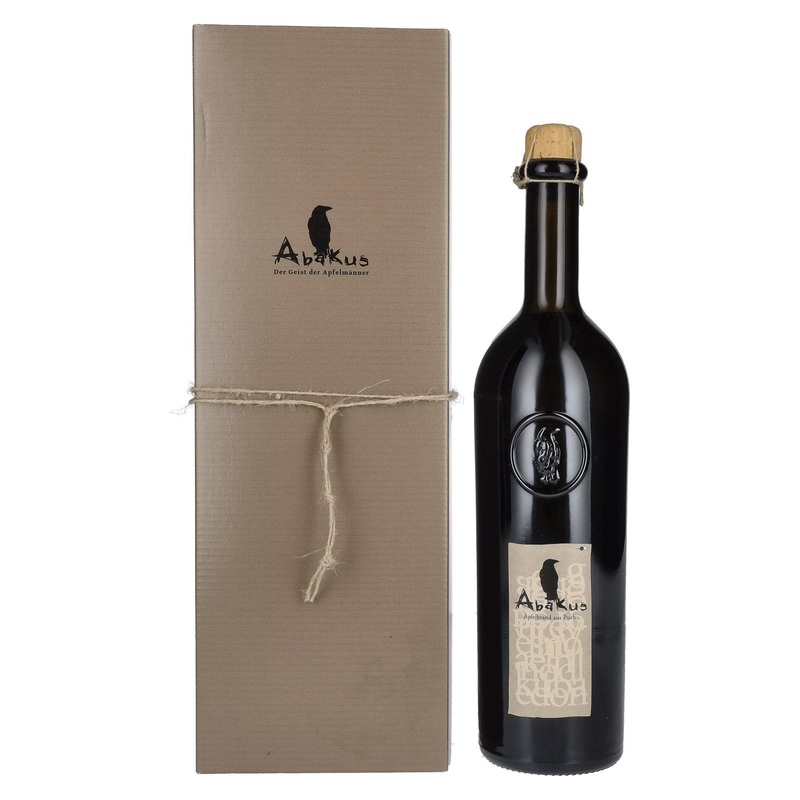 The Abakus Apple Brandy Goldrenette 2013 40% Vol. 0,7l in Giftbox