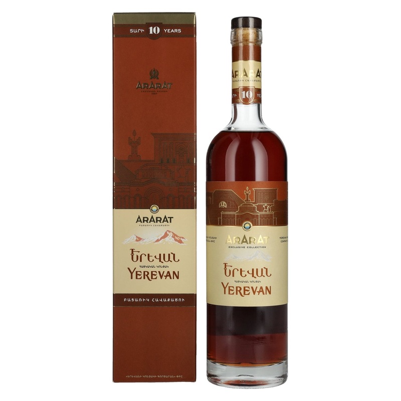 Ararat Yerevan 10 Years Old Exclusive Collection 57% Vol. 0,75l in Giftbox