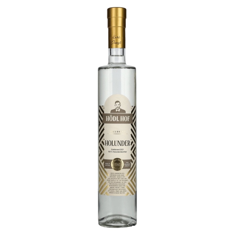 Hoedl Hof HOLUNDER Edelbrand 2021 40% Vol. 0,5l