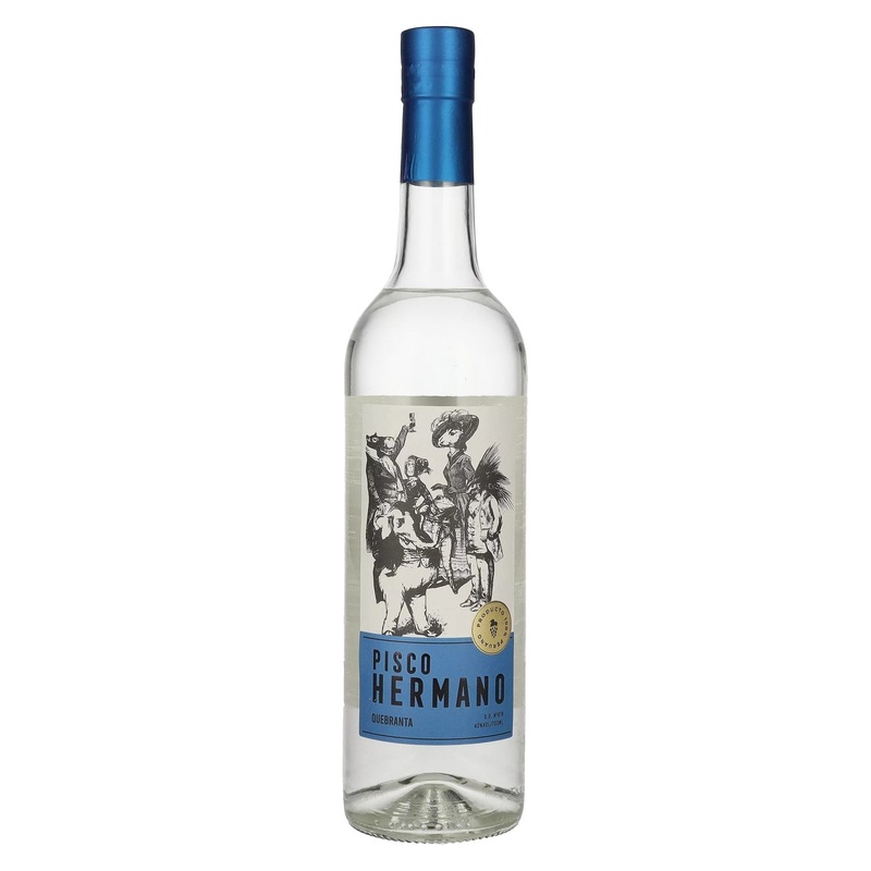Pisco Hermano Puro Quebranta 42% Vol. 0,7l