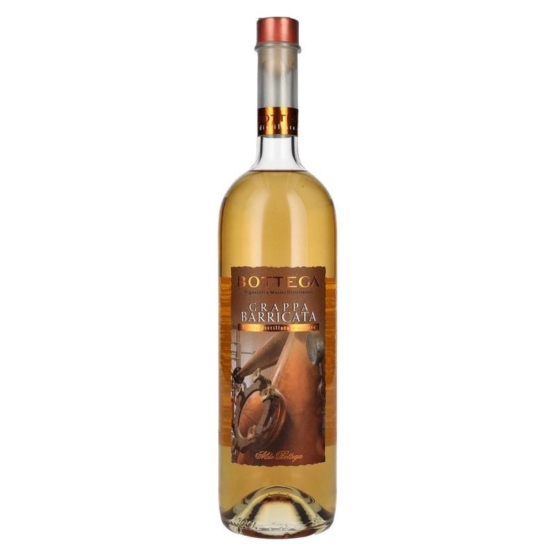 Bottega Grappa Aldo Barricata 43% Vol. 1l