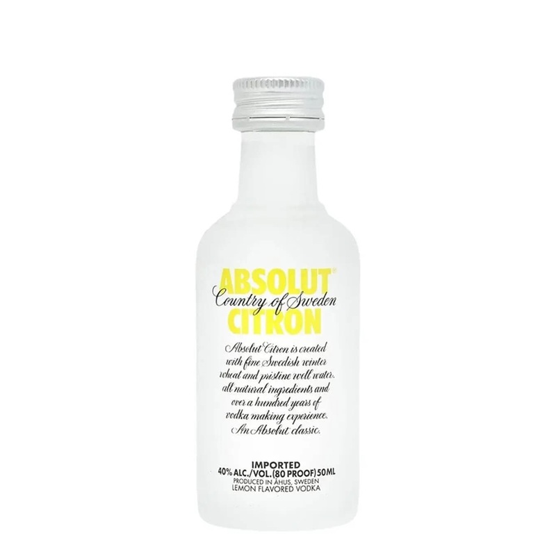 Absolut Citron Vodka, 5 cl