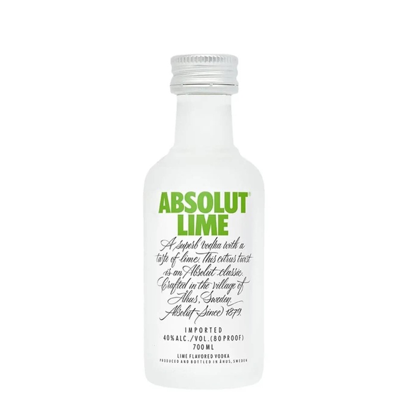 Absolut Lime Vodka, 5 cl