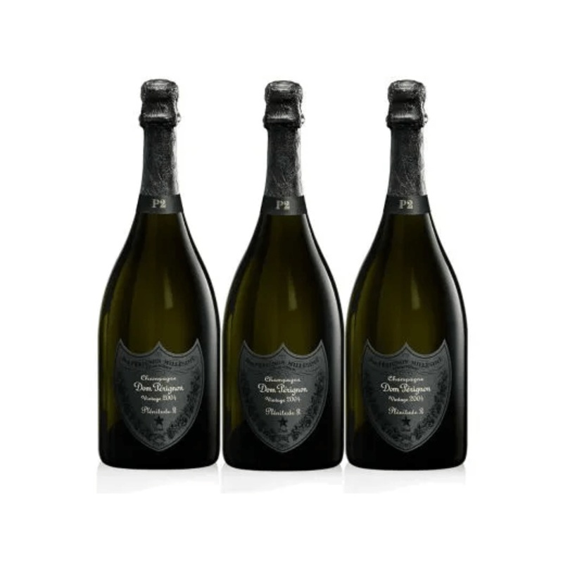 DOM PERIGNON Plnitude P2 2004 (3 Bottle Case)