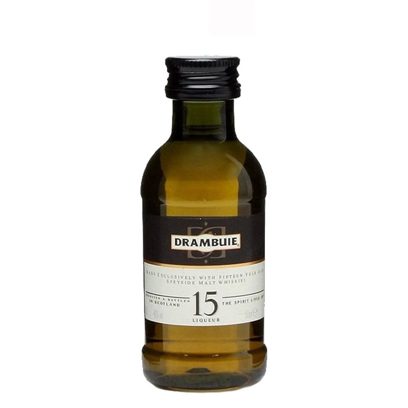 Drambuie 15 Year Old Scotch Whisky Liqueur, 5 cl Miniature