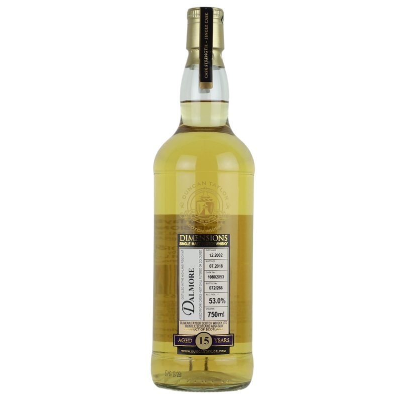 Duncan Taylor Dimensions 2002 Dalmore 15 Year Single Malt