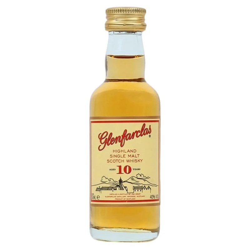 Glenfarclas 10 Year Old Single Malt Whisky Miniature, 5 cl