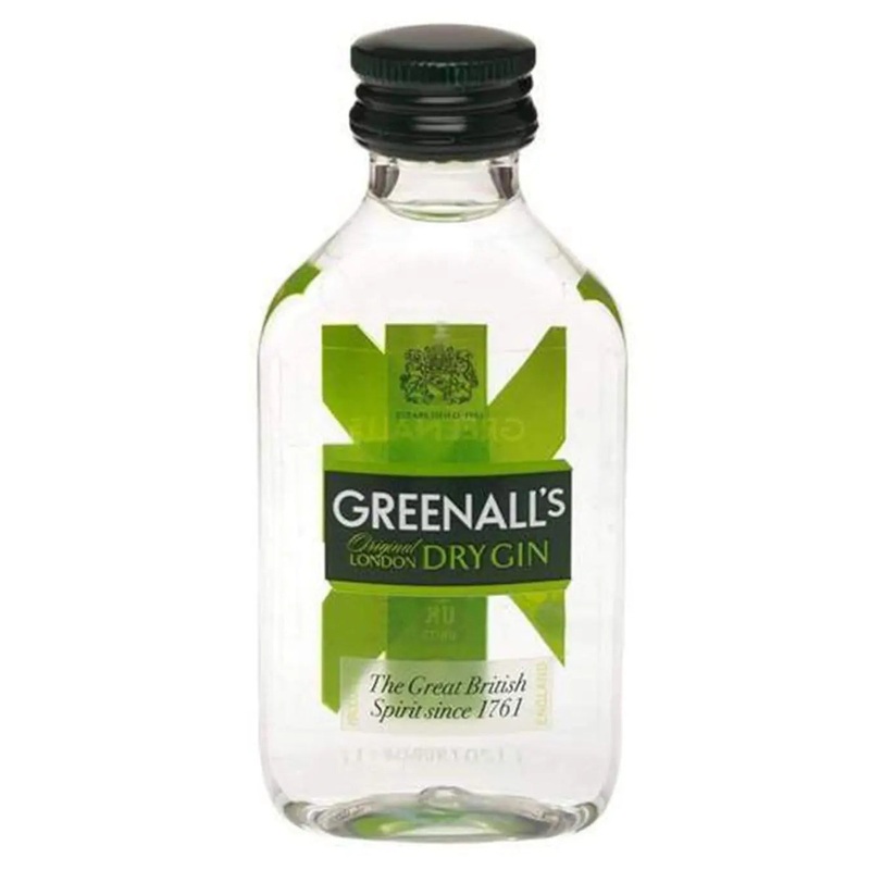 Greenall's London Dry Gin Miniature, 5 cl