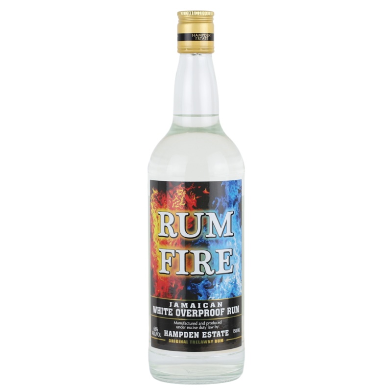 Hampden Estate Rum Fire White Overproof Rum