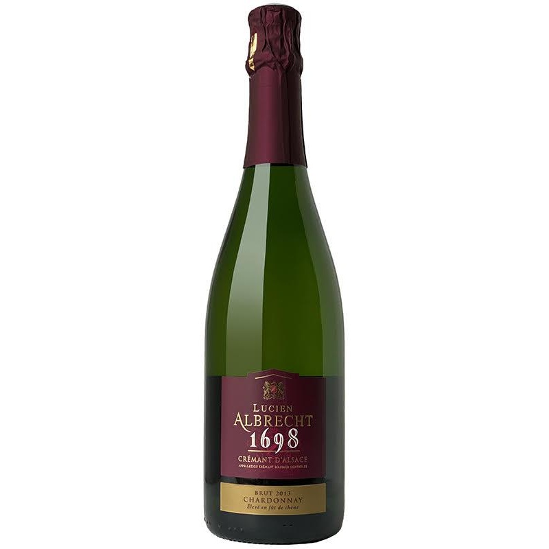 Lucien Albrecht Cuvee 1698 Cremant D'Alsace Brut 2013 750 ML