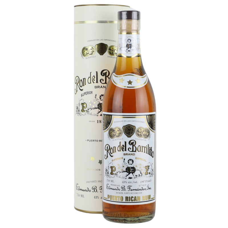 Ron del Barrilito Three Star Puerto Rican Rum