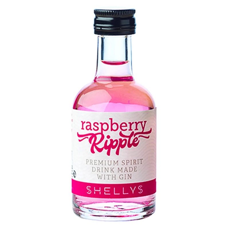 Shelly's Raspberry Ripple Gin Liqueur Miniature, 5 cl