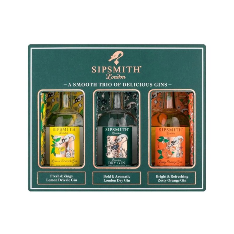 Sipsmith Distillery Gift Pack, 3 x 5 cl