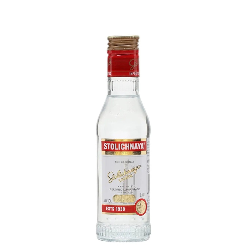 Stolichnaya Vodka Miniature, 5 cl