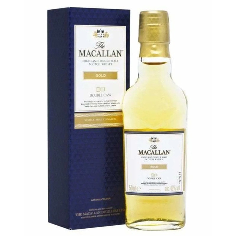 The Macallan Gold Double Cask Malt Whisky Miniature, 5 cl
