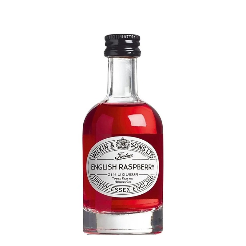 Tiptree English Raspberry Gin Liqueur Miniature, 5 cl
