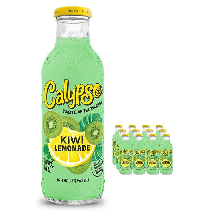Calypso Kiwi Lemonade Multipack, 12 x 591 ml