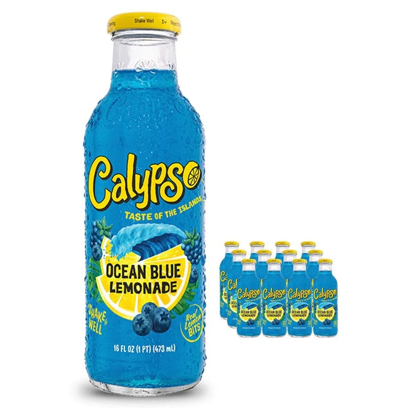 Calypso Ocean Blue Lemonade Multipack, 12 x 591 ml