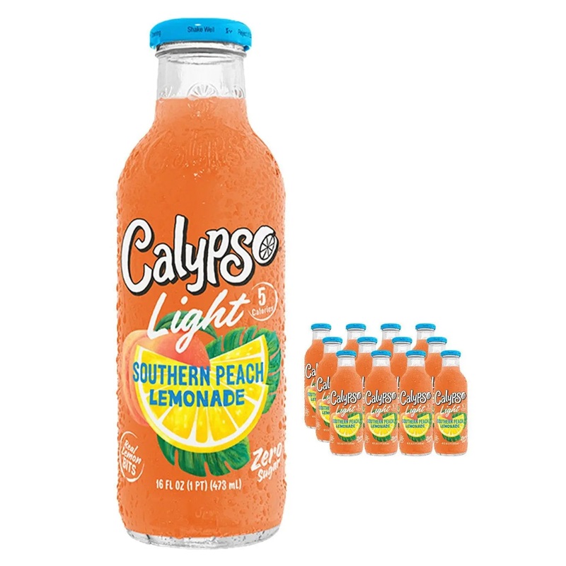 Calypso Paradise Southern Peach Lemonade Multipack, 12 x 591 ml