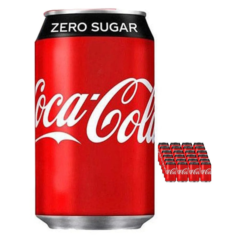 Coca-Cola Coke Zero Can Multipack, 24 x 330 ml