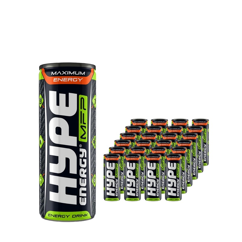 Hype Buzz MFP Maximum Energy Drink Multipack, 24 x 250 ml