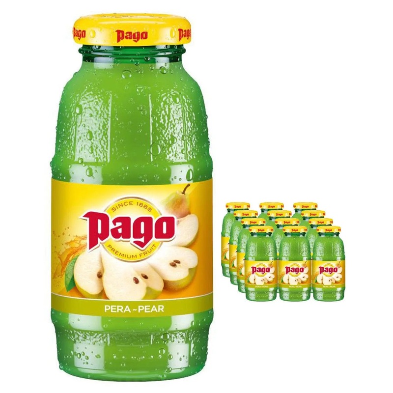 Pago Pear Juice Multipack, 12 x 200 ml