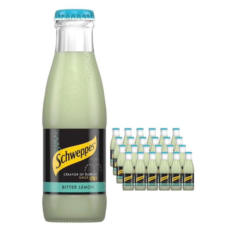 Schweppes Bitter Lemon, 24 x 125 ml