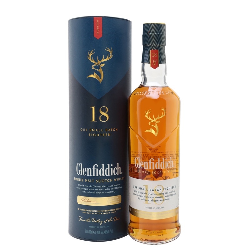 Glenfiddich 18 Single Malt Scotch Whisky 750 ML