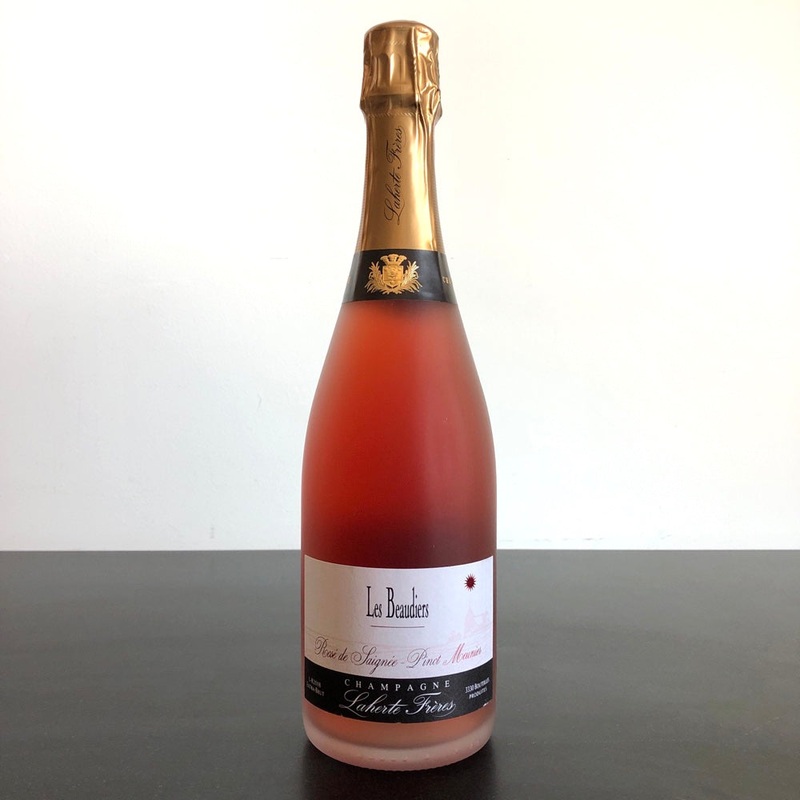 Laherte Freres Rose de Saignee 'Les Beaudiers' Extra Brut Champagne, France [2018]