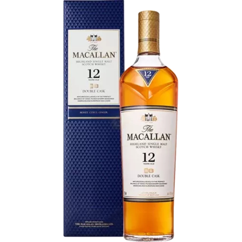 Macallan 12 Dbl Cask Single Malt Scotch 750 ML
