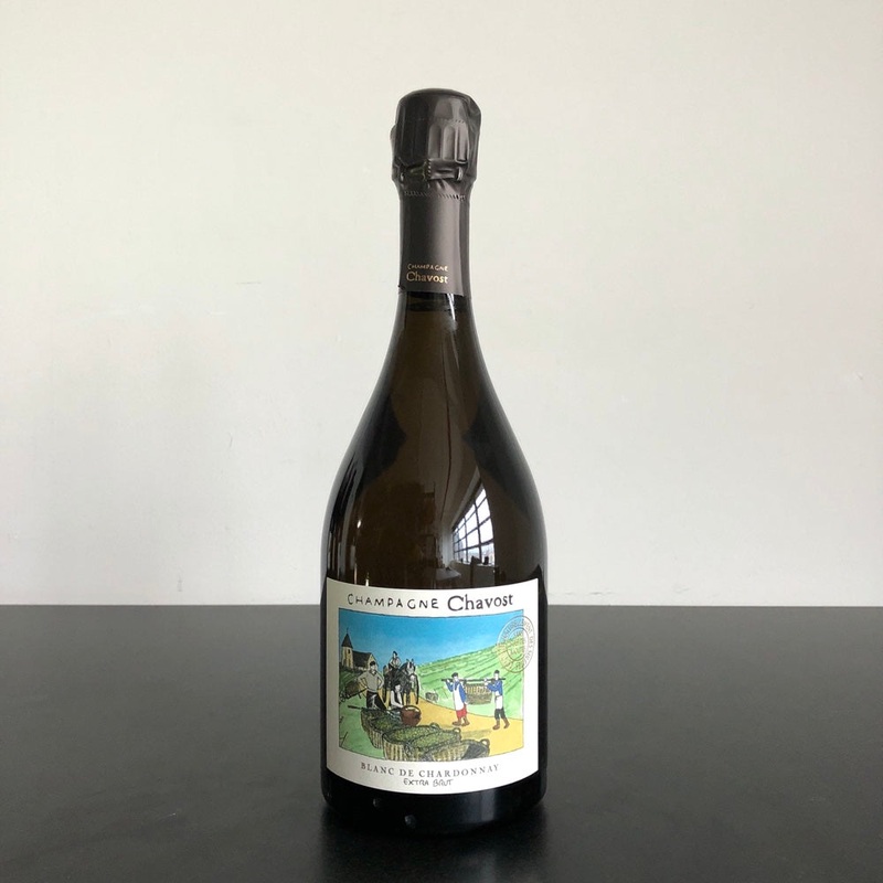 NV Champagne Chavost, Blanc de Chardonnay Extra-Brut, Champagne, France
