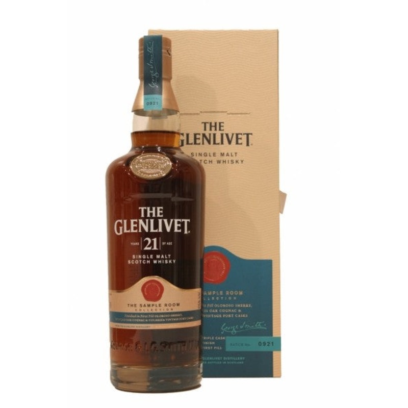 The Glenlivet The Sample Room Collection 21 Year Old Single Malt Scotch Whisky 750ml