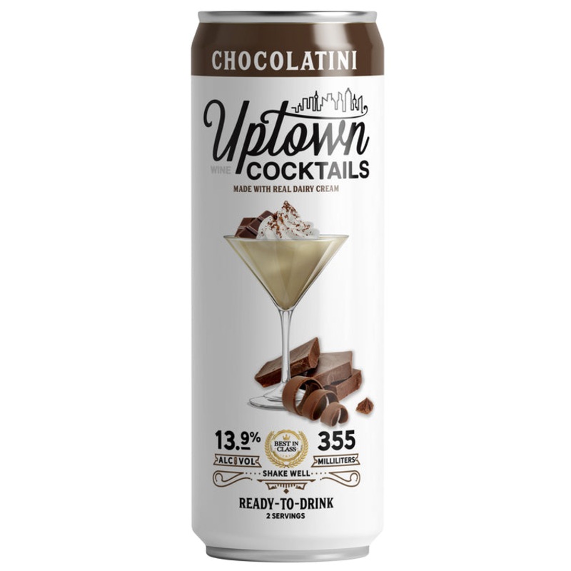 UPTOWN WINE CKTL CHOCOLATINI CAN