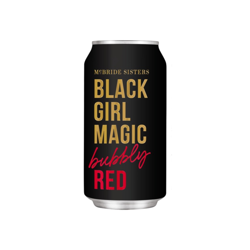 BLACK GIRL MAGIC BUBBLY RED CAN