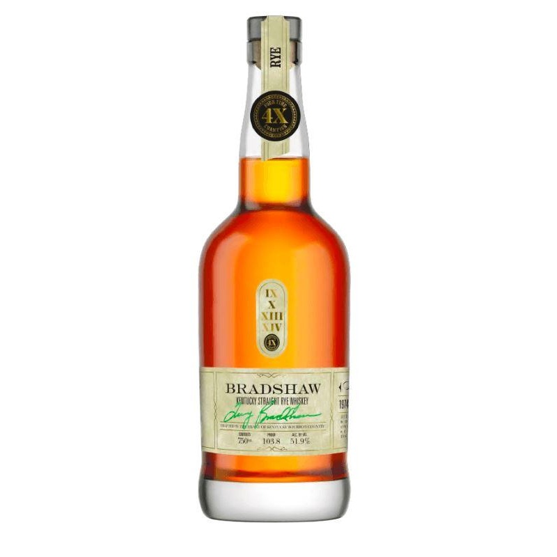 Bradshaw Kentucky Straight Rye Whiskey 750mL