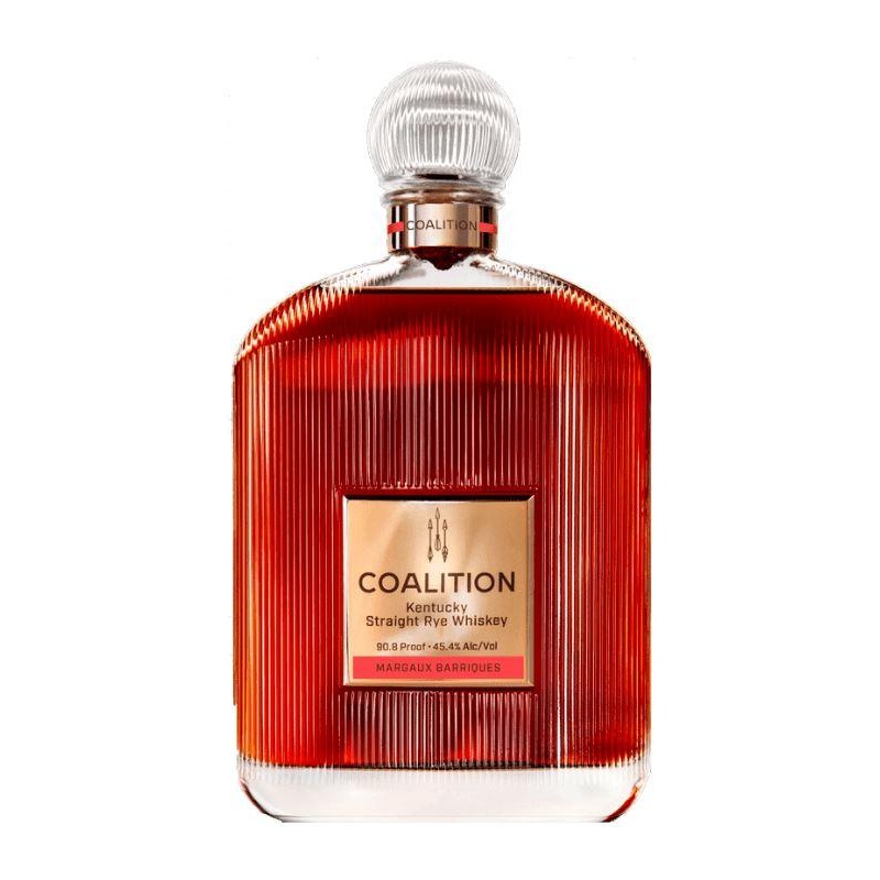 Coalition Finished in Margaux Barriques Kentucky Straight Rye Whiskey 90.8 Proof 750mL