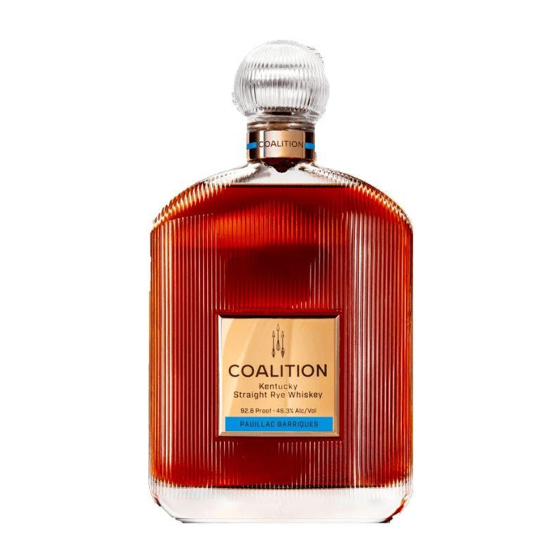 Coalition Finished in Pauillac Barriques Kentucky Straight Rye Whiskey 92.6 Proof 750mL