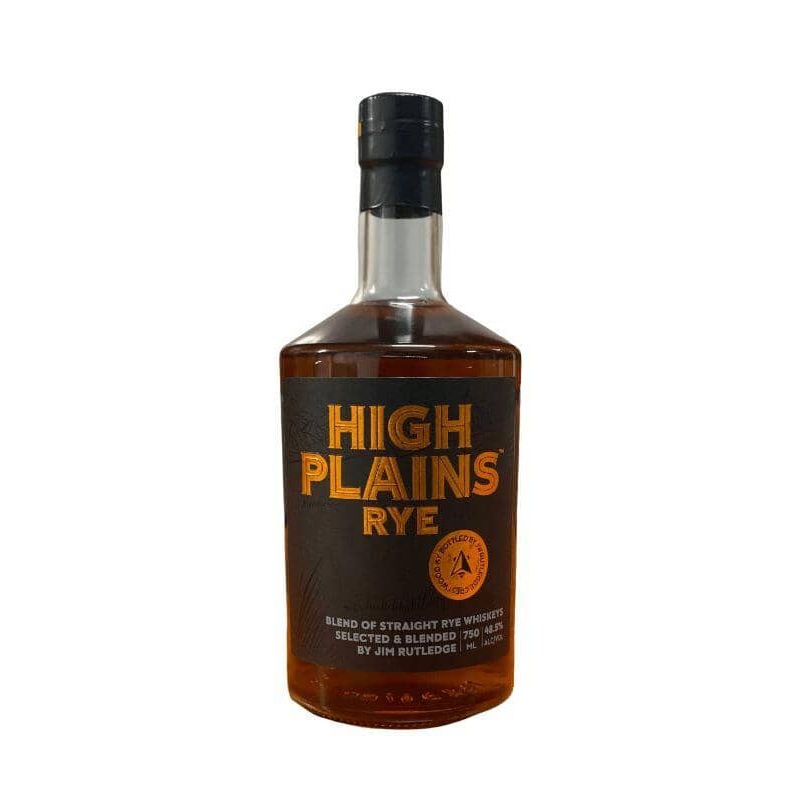 High Plains Rye Whiskey By J.W. Rutledge 750mL